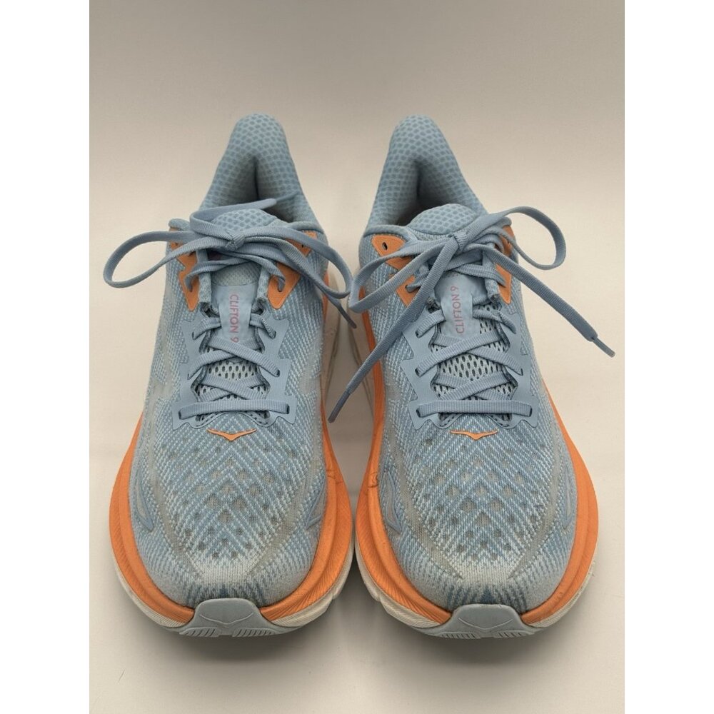 Hoka One One Womens Clifton 9 1127896 ABIW Blue Running Shoes Sneakers Sz 11B - Picture 2 of 15